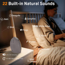 Load image into Gallery viewer, JALL Sunrise Alarm Clock for Bedrooms with White Noise Sound Machine, Wake Up Light Alarm Clocks for Heavy Sleepers &amp; Kids, Dual Alarms, Nightlight, Sleep Timer, Bluetooth Speaker